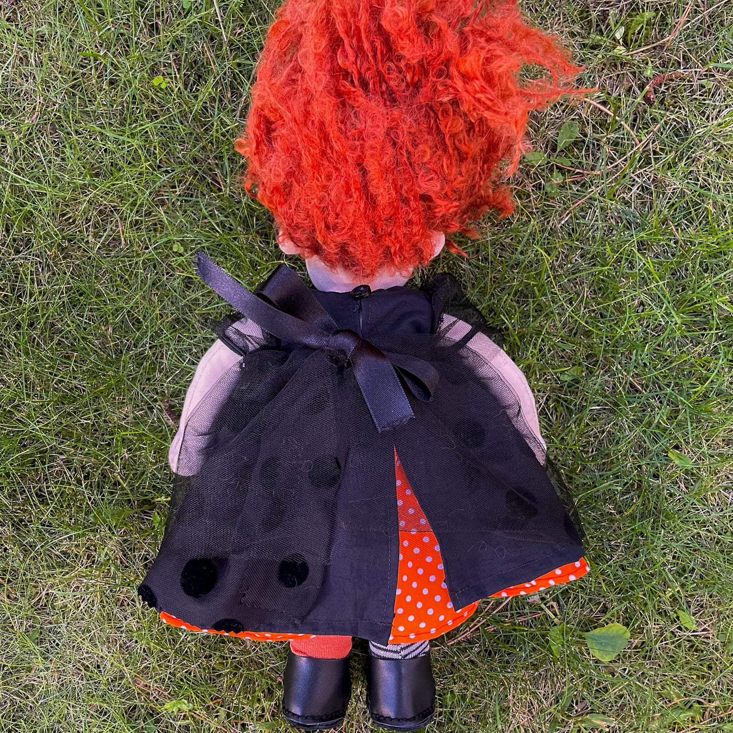 Handmade Waldorf Doll *HALLOWEEN LIMITED EDITION* Custom Unique Heirloom Doll Perfect Plush Toy for Haloween