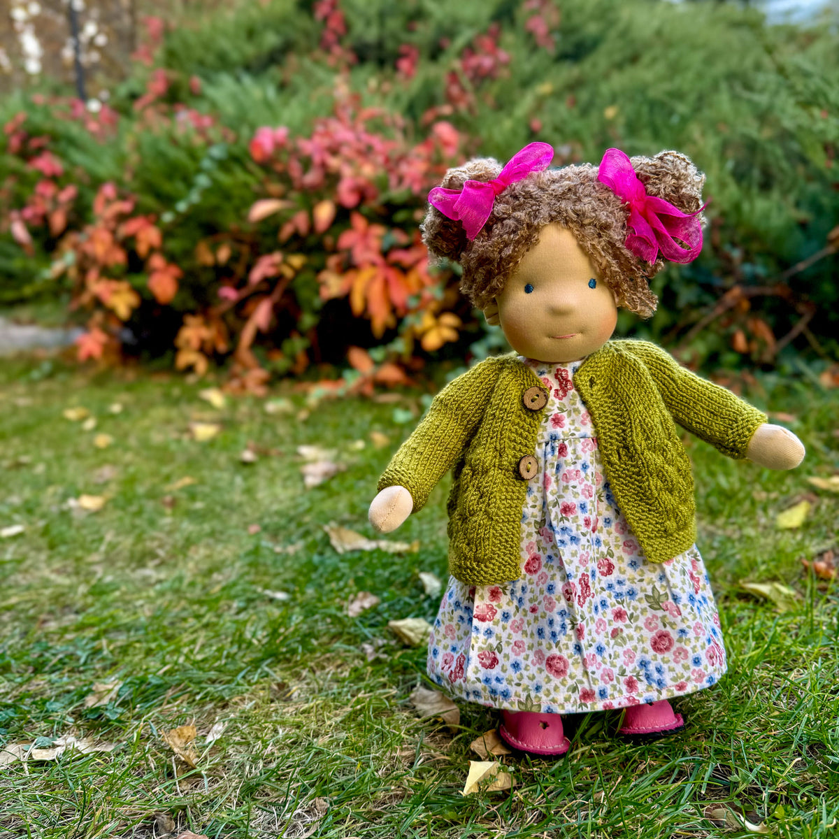 Handmade Waldorf doll — The Cedar Doll by Heartmade Doll