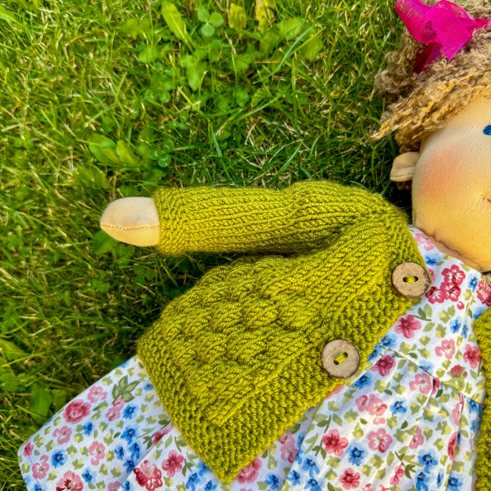 Handmade Waldorf Doll Personalized First Time Mom Gift for Wife - Custom Baby Toy Special Baby Shower Gift for Friend