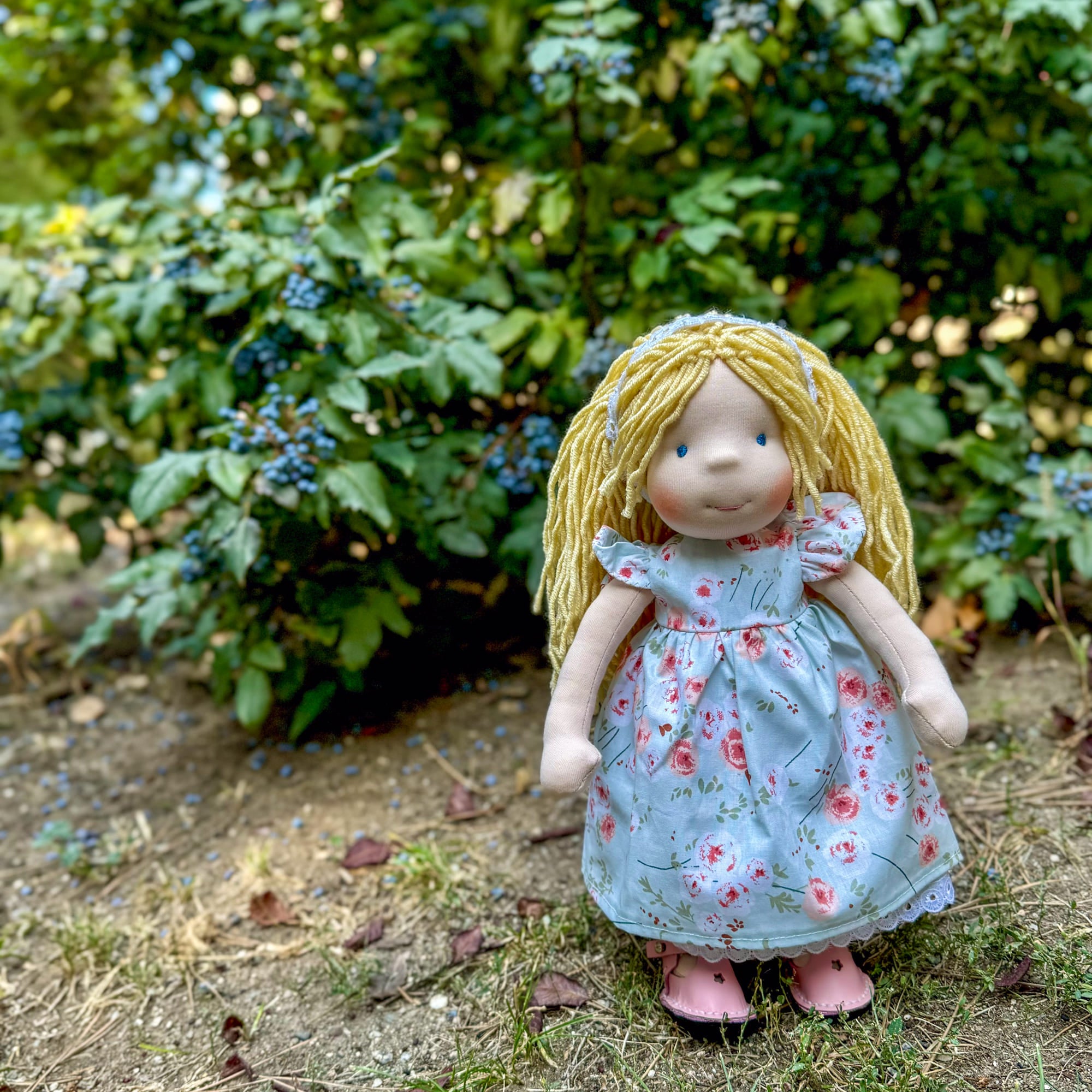 Funny blonde Doll 2024 - Handmade gift for girl - birthday gift