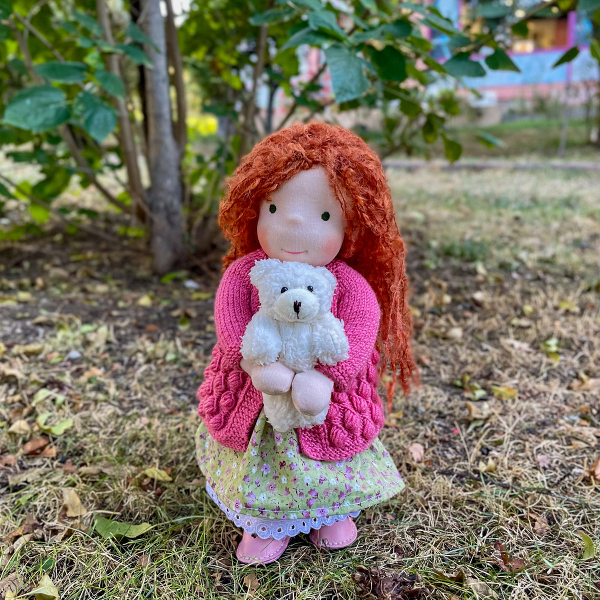 Handmade Waldorf doll — a Christmas gift toddlers will love for years