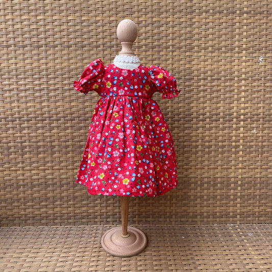 Waldorf Doll Type 12 Dress for 16 - 14 inch for Dolls | Handmade Cotton Doll Dress
