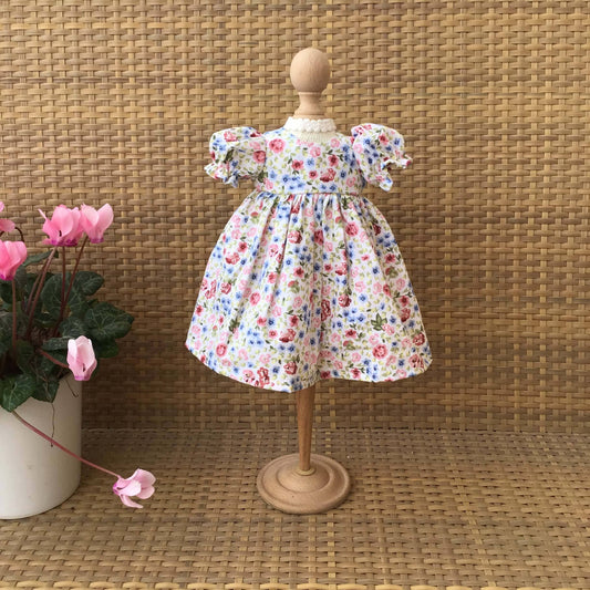 Waldorf Doll Type 2 Dress for 16 - 14 inch for Dolls | Handmade Cotton Doll Dress